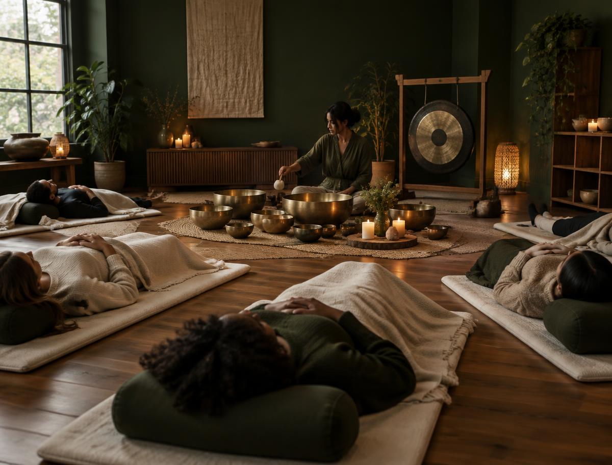 Sound healing session preview